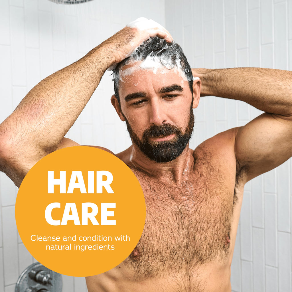 Dr. Squatch Natural Men's Shampoo & Conditioner Set — Summer Citrus, 11 fl oz Each, 2-Pack