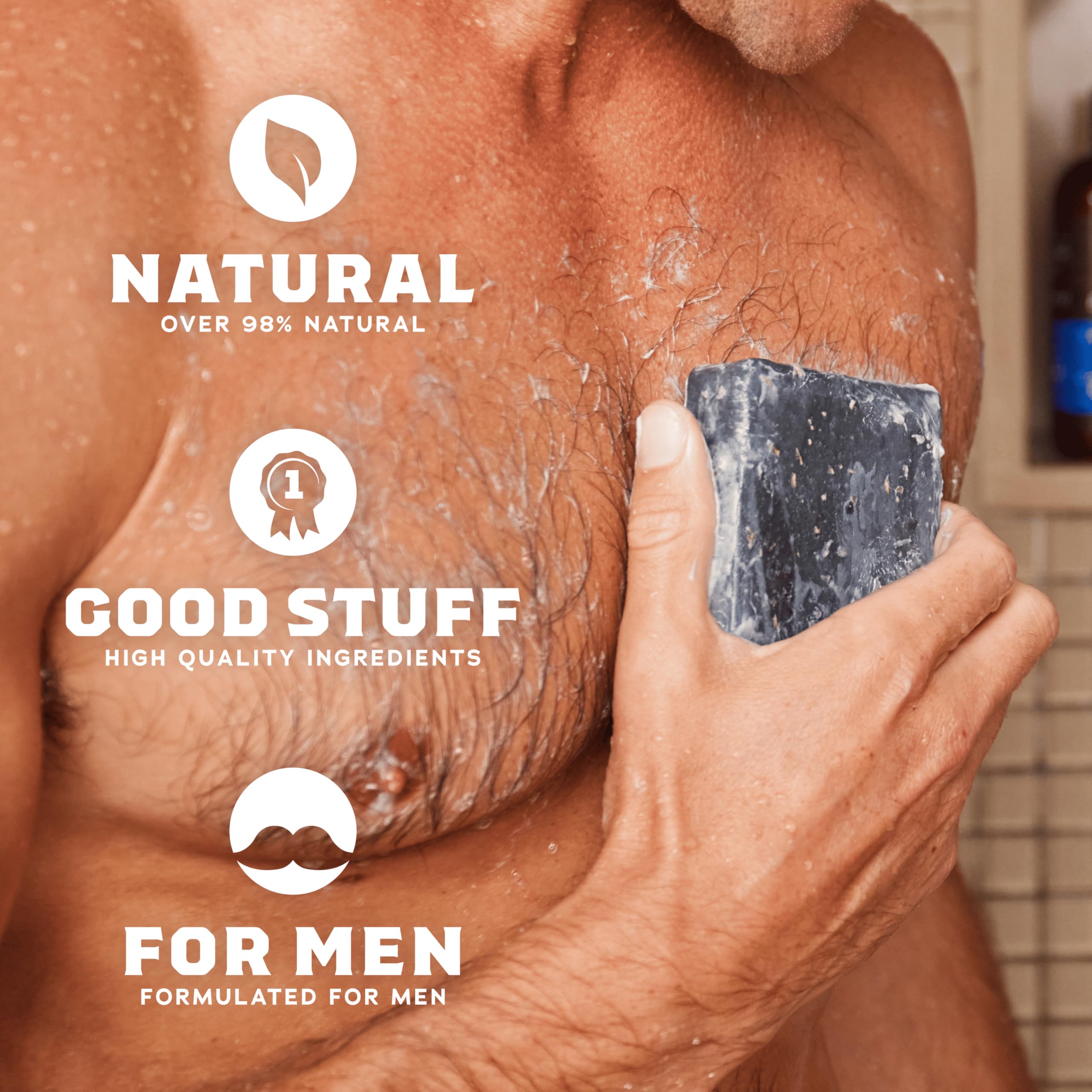 Dr. Squatch Bricc House Travel Pack: Soap, Deodorant & Lip Balm Set