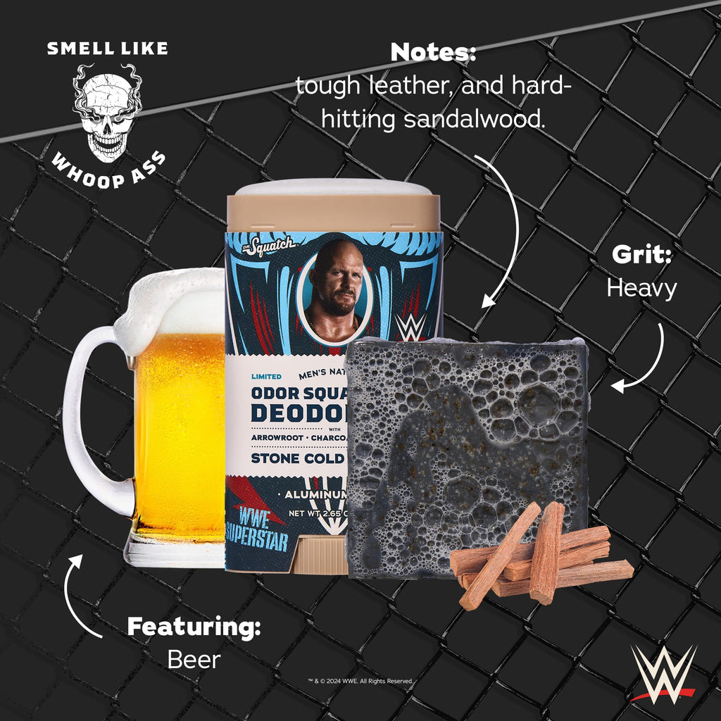 Dr. Squatch WWE Collection – Stone Cold Stunner & Mysterio Magic Soap Gift Set