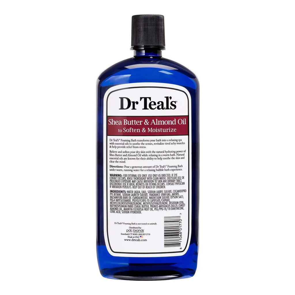 Dr Teal's Foaming Bath Variety Gift Set (2x34oz) – Shea Butter & Almond Oil + Coconut Oil