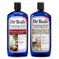 Dr Teal's Foaming Bath Variety Gift Set (2x34oz) – Shea Butter & Almond Oil + Coconut Oil