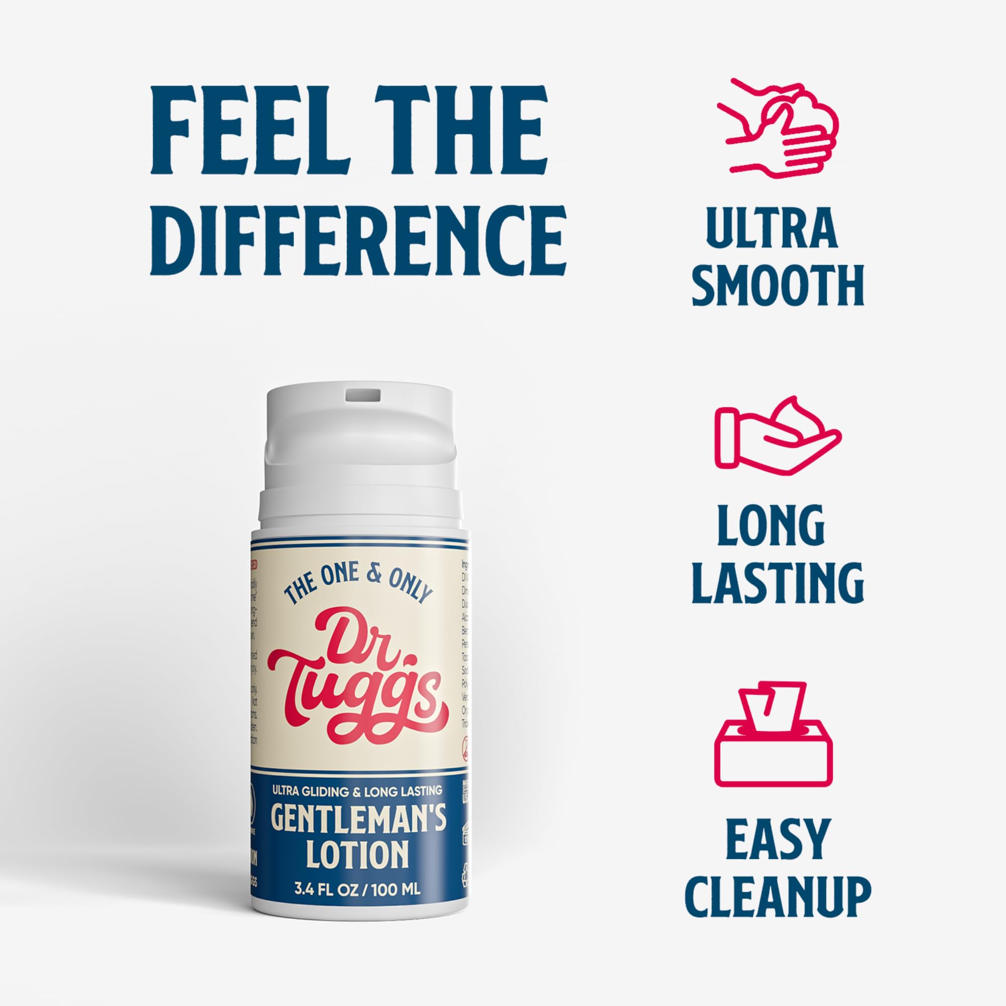 Dr. Tuggs Gentleman’s Lotion – Long-Lasting, Non-Greasy Me Time Lotion for Men