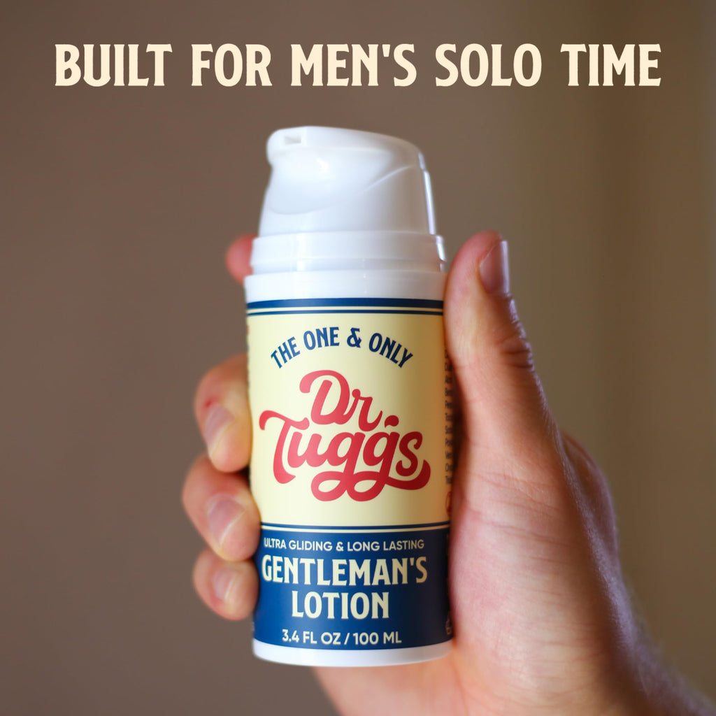 Dr. Tuggs Gentleman’s Lotion – Long-Lasting, Non-Greasy Me Time Lotion for Men