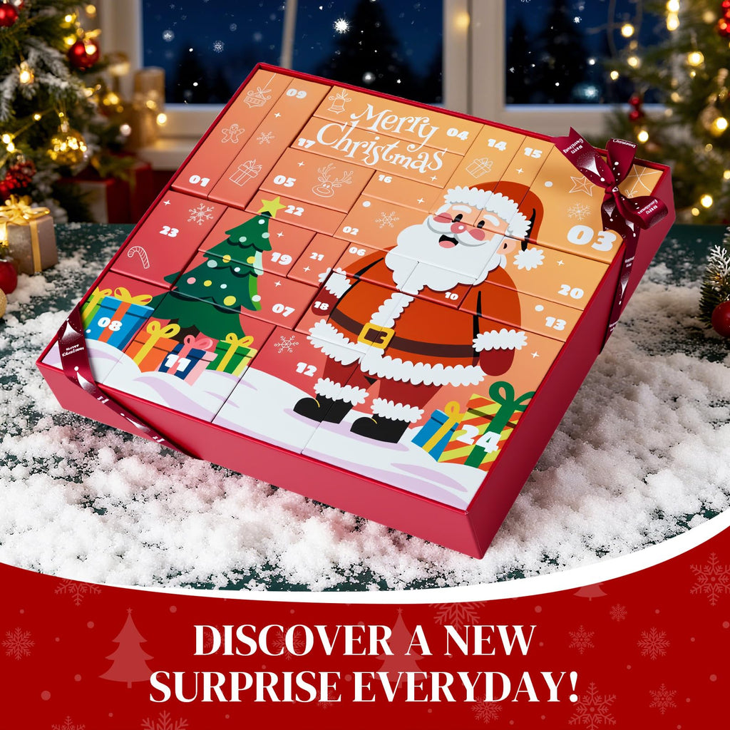 DRAWFAR Beauty Advent Calendar – 24 Skincare Gifts for Women, 2025