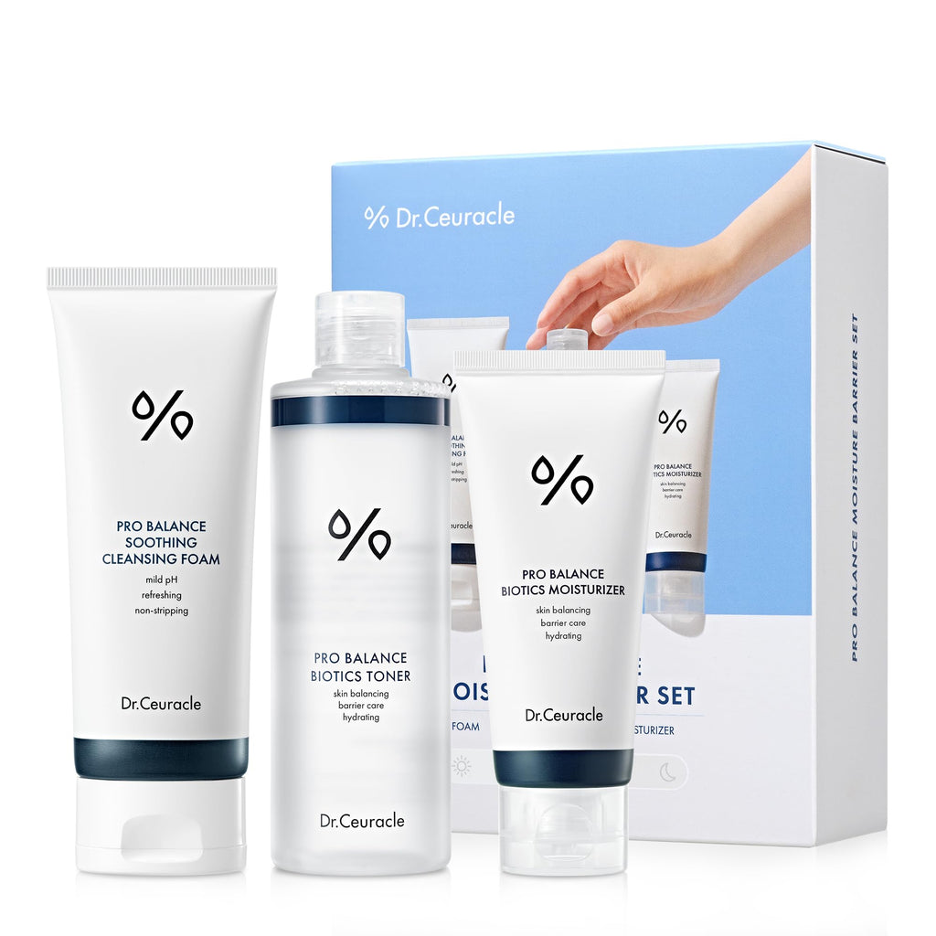 Dr.Ceuracle Pro Balance Moisture Barrier Set – Hydrating pH-Balanced Skincare Gift