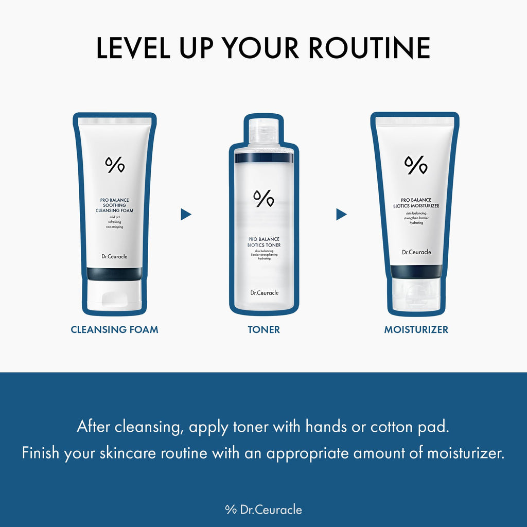 Dr.Ceuracle Pro Balance Moisture Barrier Set – Hydrating pH-Balanced Skincare Gift