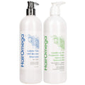 DrFormulas HairOmega DHT Blocker Shampoo + Conditioner – Sulfate Free Set with Moroccan Argan, Jojoba & Avocado Oils