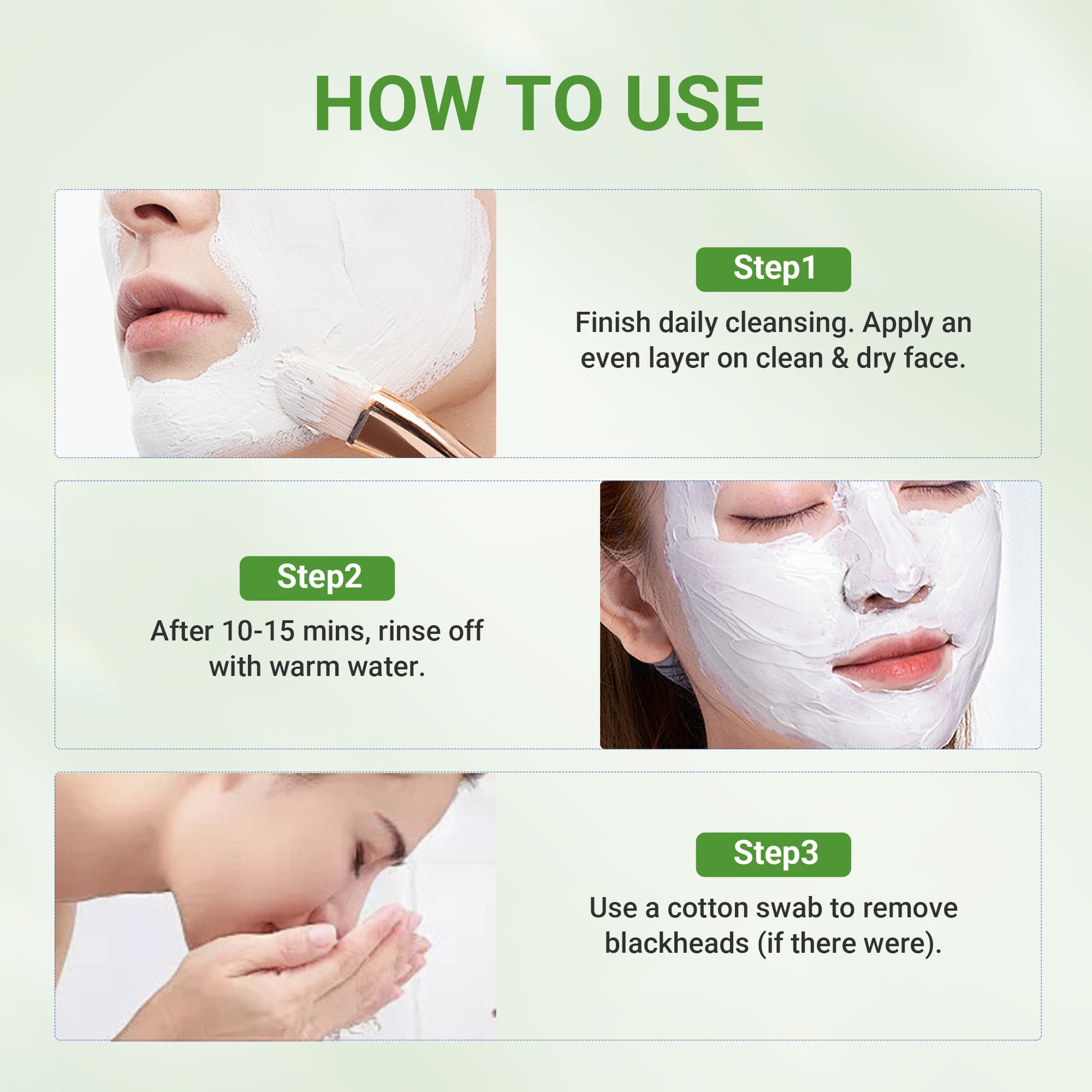 Dr.Leo Amazonian White Clay & Glacier Clay 3X Acid Mask – Deep Clean Pores