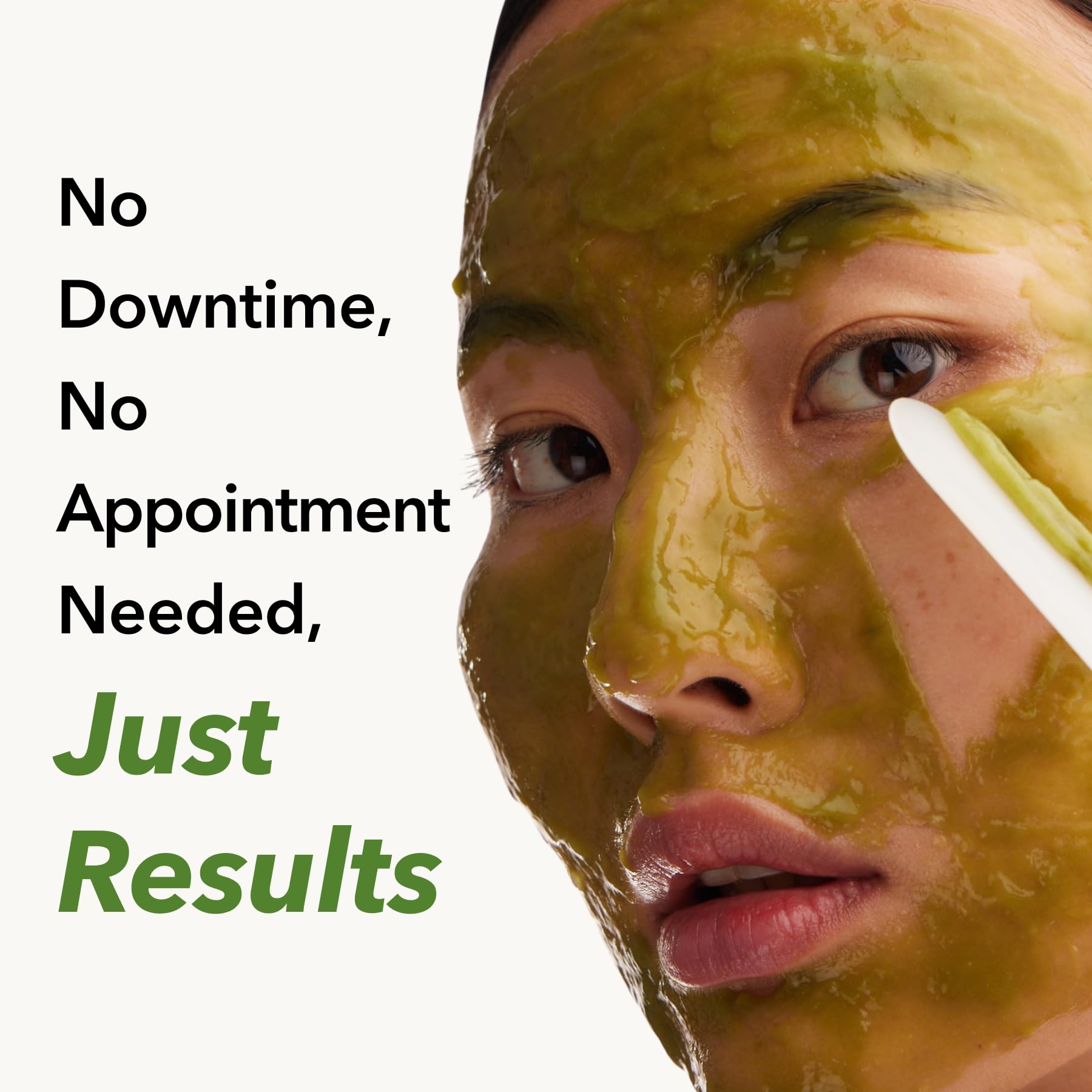 Dr. MEDION Spaoxy Gel Mask Matcha Clear Plus CO2 – Two-Unit Set