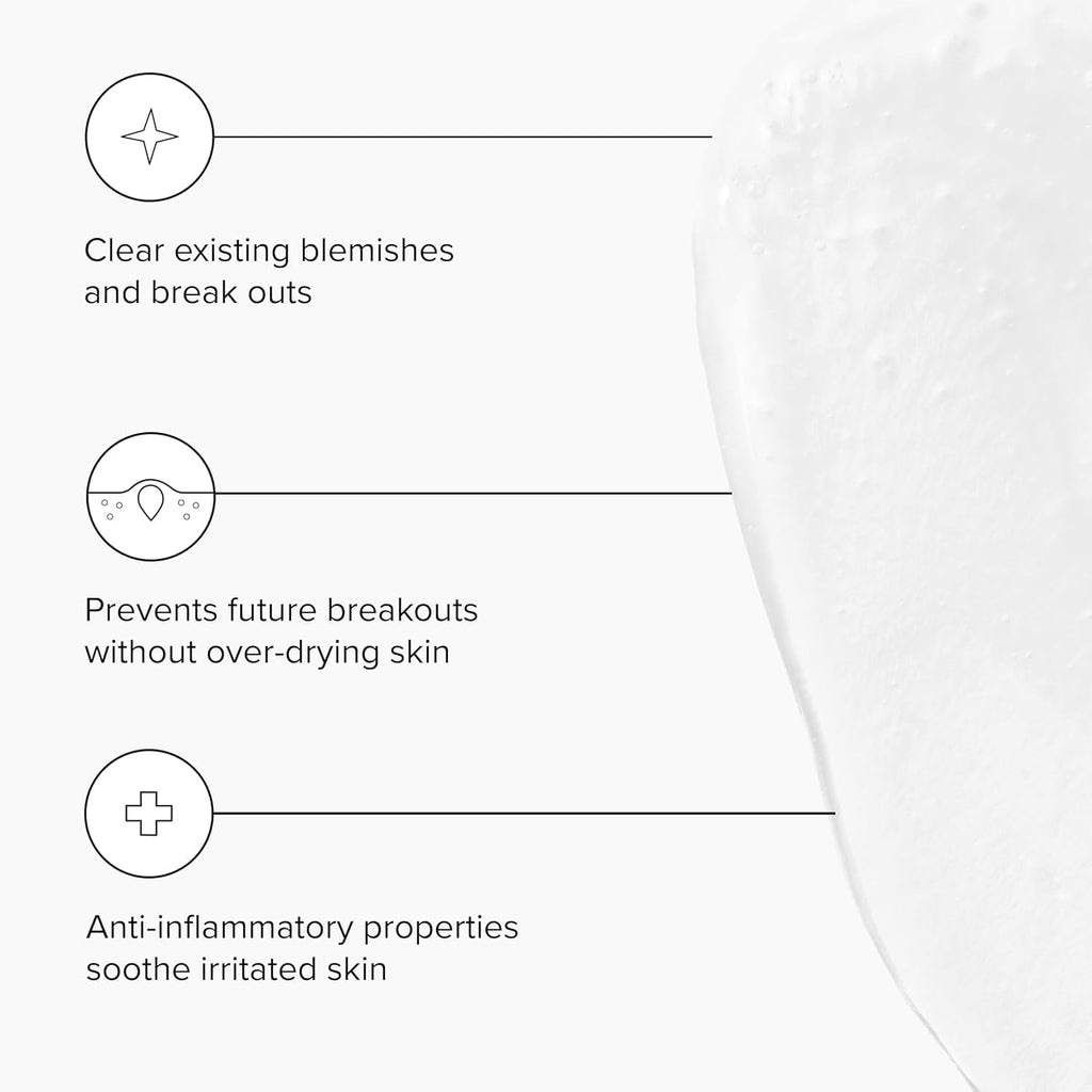 DRMTLGY Acne Cleanser — Oil-Free 2% Salicylic Acid Face Wash