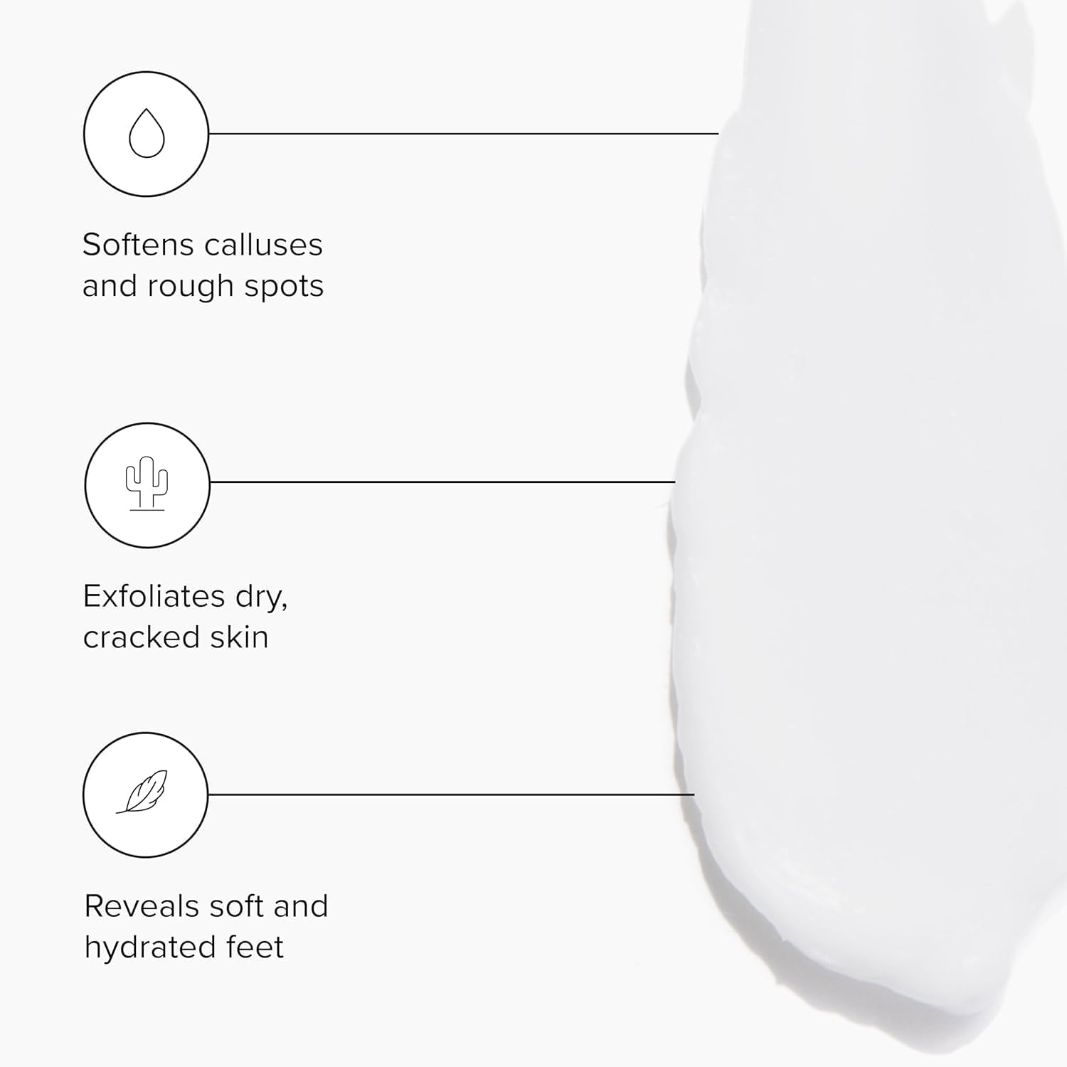 DRMTLGY Concentrated Foot Cream for Dry Cracked Heels | Heel & Foot Lotion