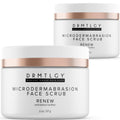 DRMTLGY Microdermabrasion Scrub & Mask – Gentle Exfoliation, Smoother Skin (2 oz x 2)