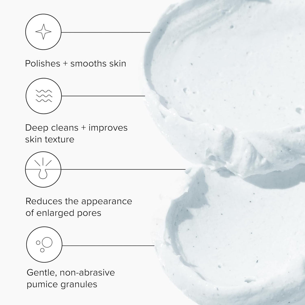 DRMTLGY Microdermabrasion Scrub & Mask – Gentle Exfoliation, Smoother Skin (2 oz x 2)