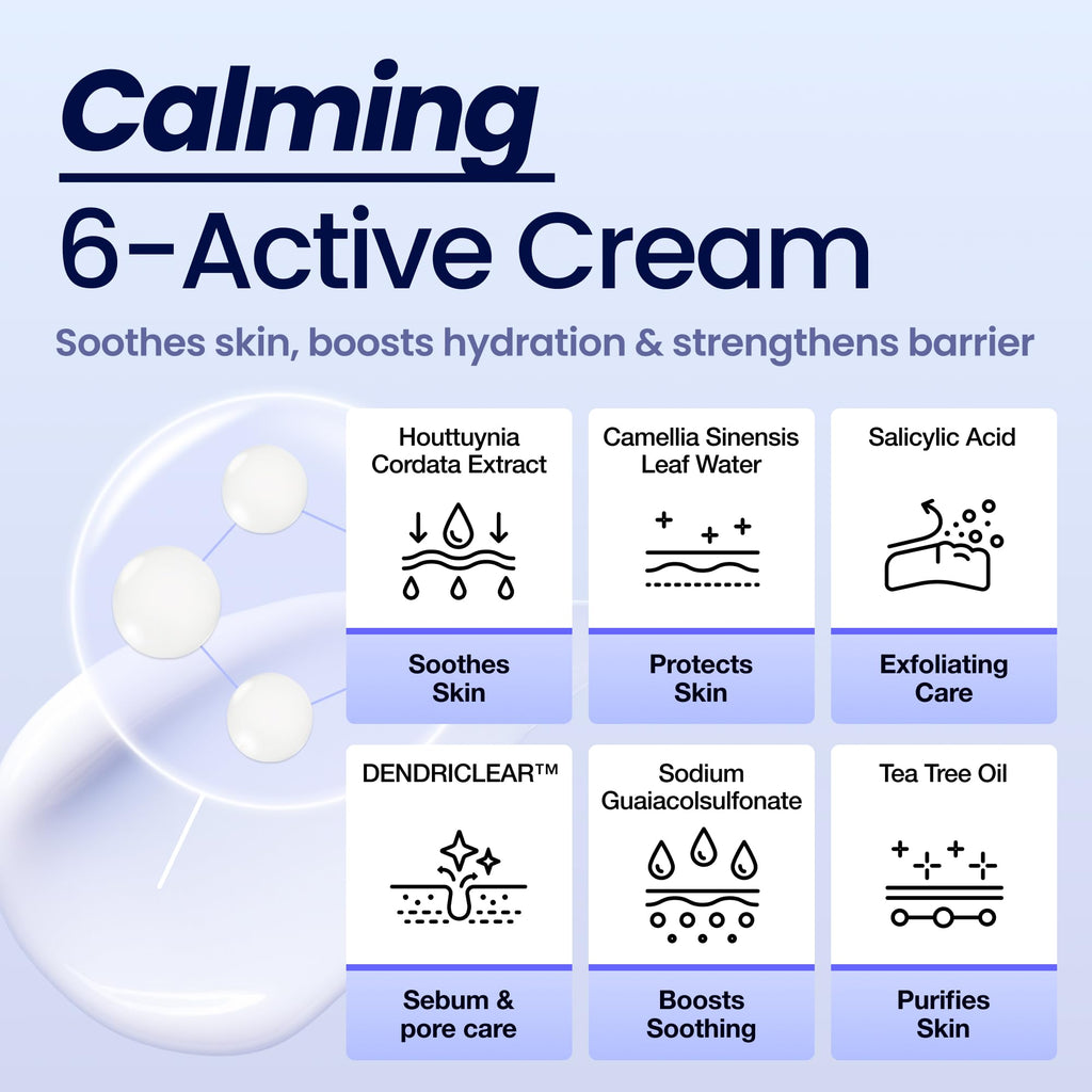 dr.percent Calming 64% Cream – Instant Soothing, Redness Relief, Hydration (30ml)