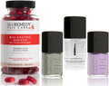 Dr.’s Remedy 4 Pack Nail Polish Treatment – COMEBACK Collection | Non-Toxic Organic Nail Strengthener in Lyrical Lilac & Serenity Sage