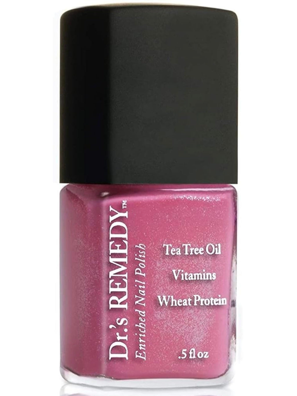 Dr.'s Remedy Enriched Nail Polish – Non-Toxic, Organic, Strengthening & Hydrating – PLAYFUL Pink