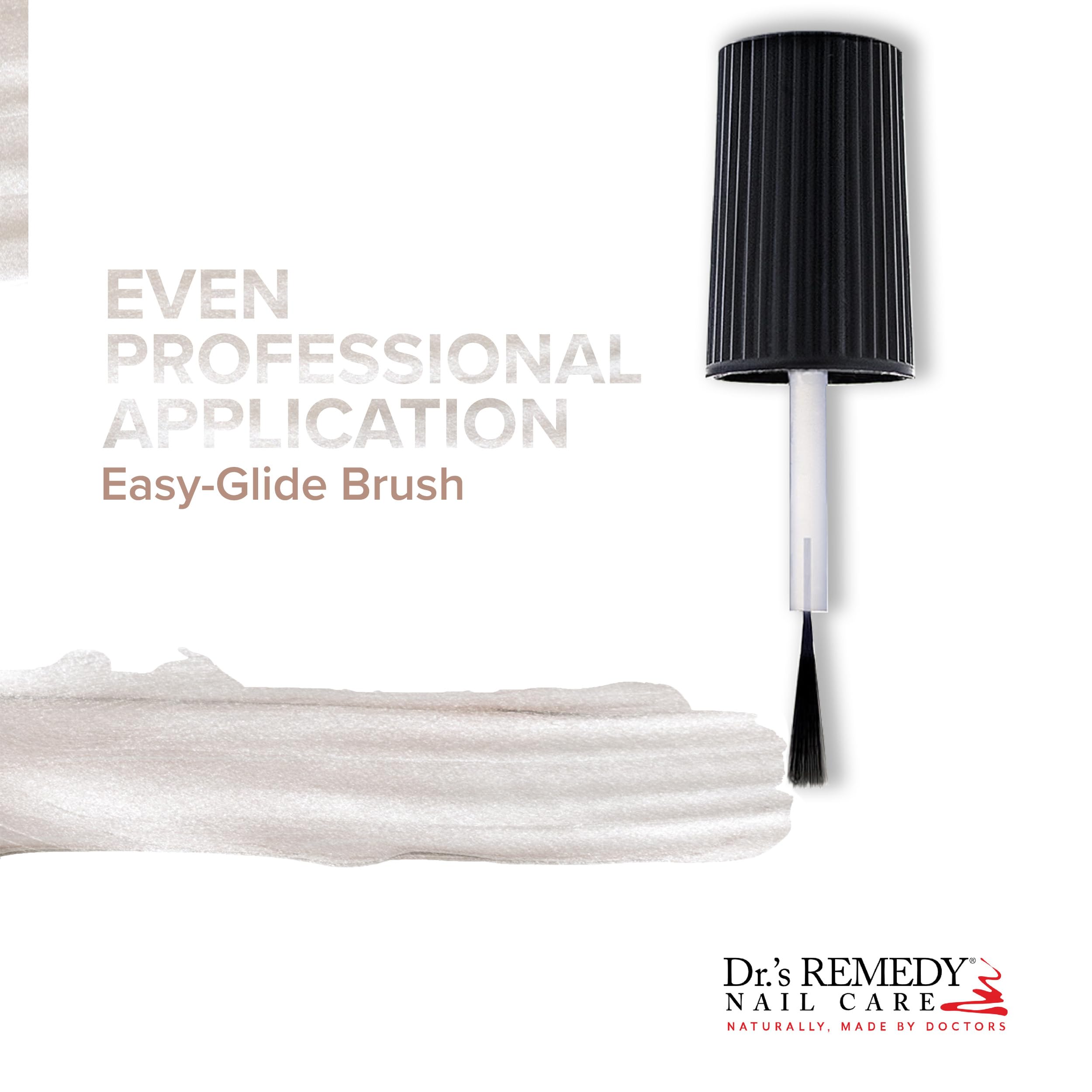 Dr.'s Remedy Enriched Nail Polish – Non-Toxic, All Natural, Organic • Doctor-Formulated: Strengthens, Restores, Heals, Protects 24-Free