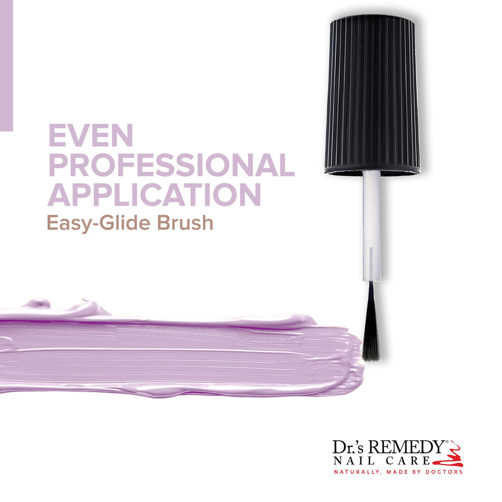 Dr.'s Remedy Enriched Nail Polish Lilac – Doctor-Formulated, 24-Free, Non-Toxic