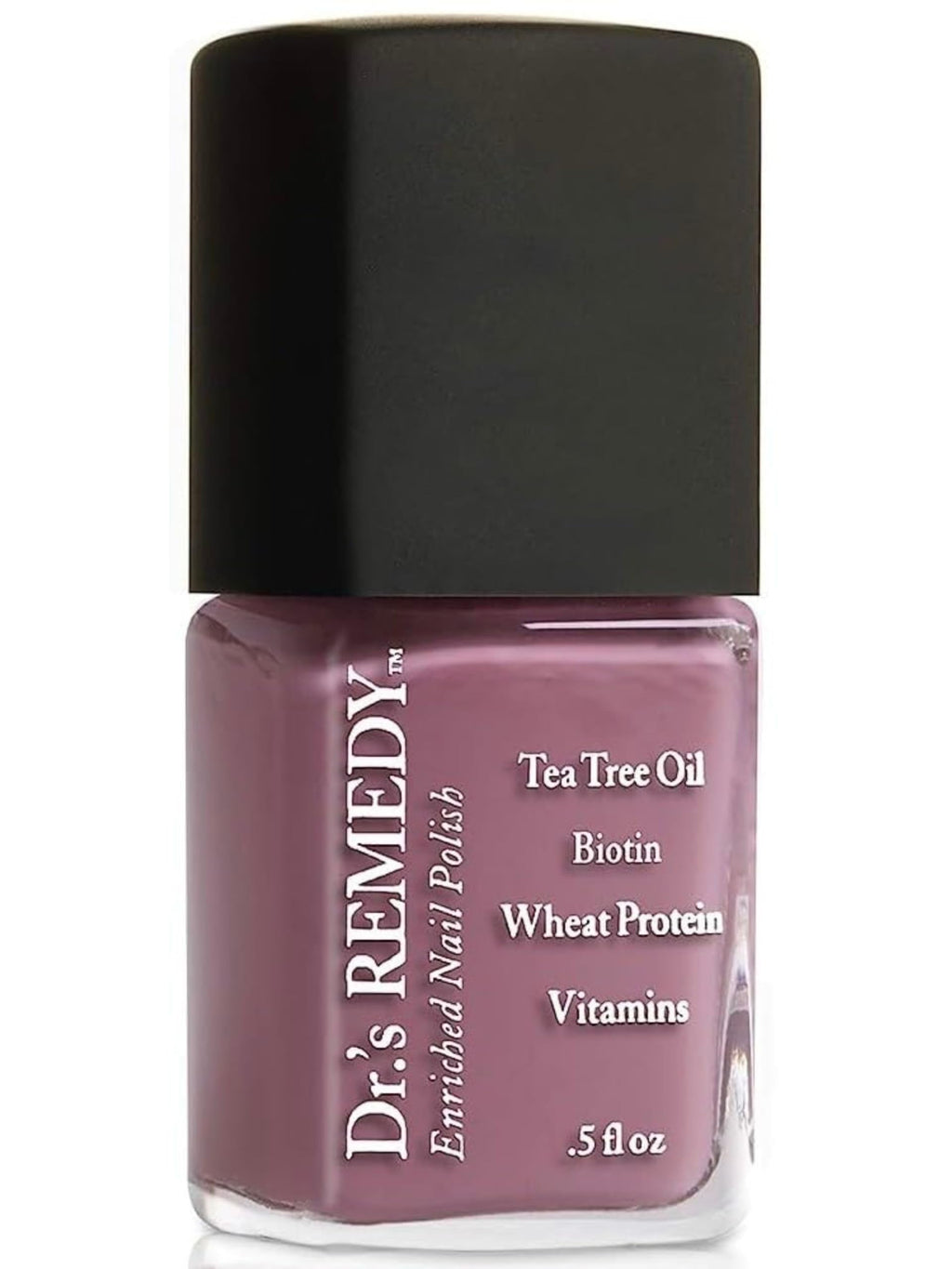 Dr.’s Remedy Enriched Nail Polish – Non-Toxic, 24-Free, Doctor-Formulated (Mindful Mulberry)