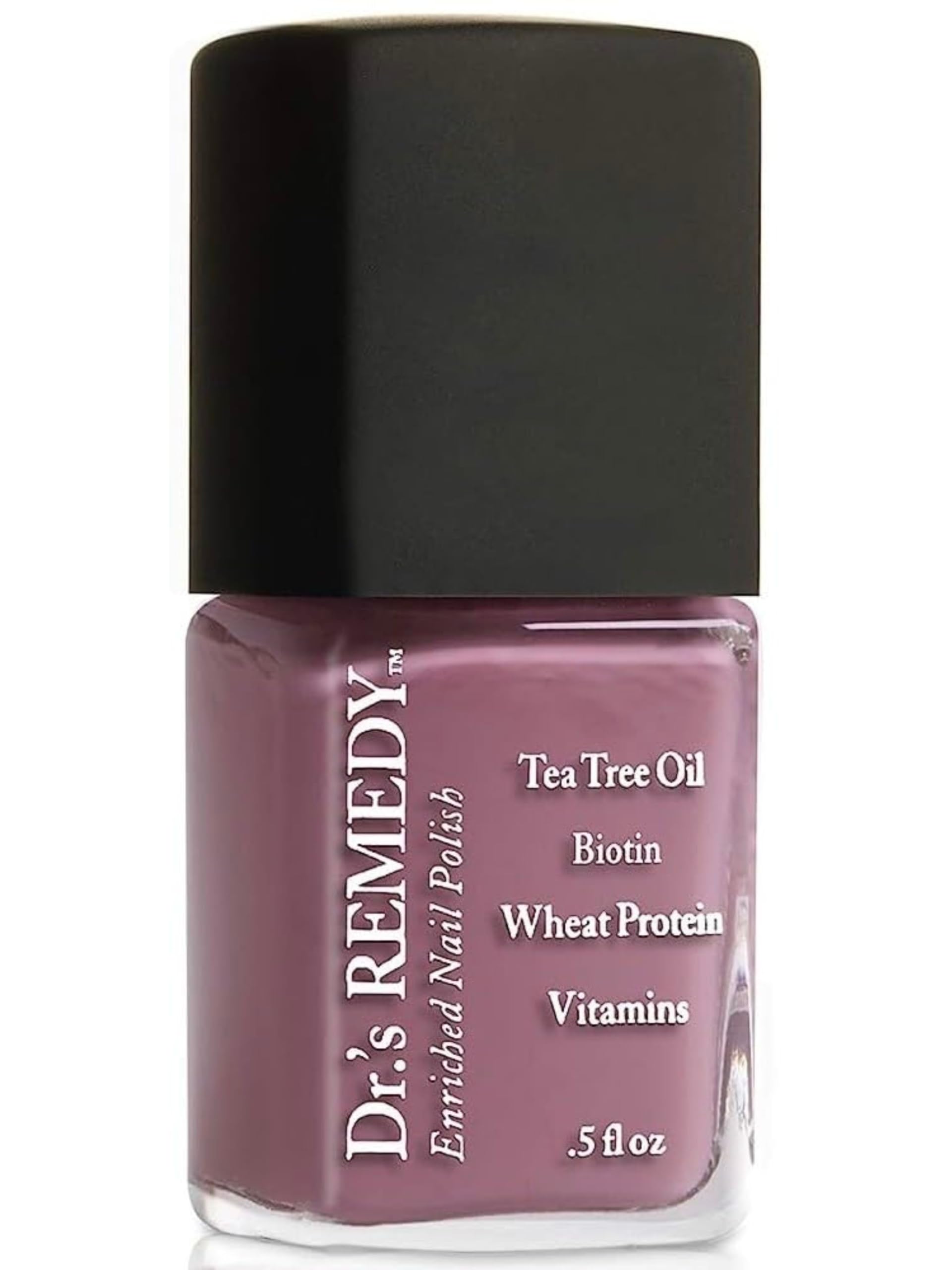 Dr.’s Remedy Enriched Nail Polish – Non-Toxic, 24-Free, Doctor-Formulated (Mindful Mulberry)