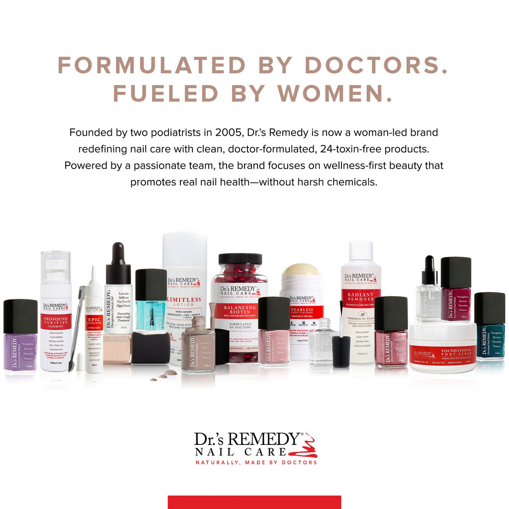 Dr.'s Remedy Enriched Nail Polish – Non-Toxic, All Natural, 24-Free, Periwinkle