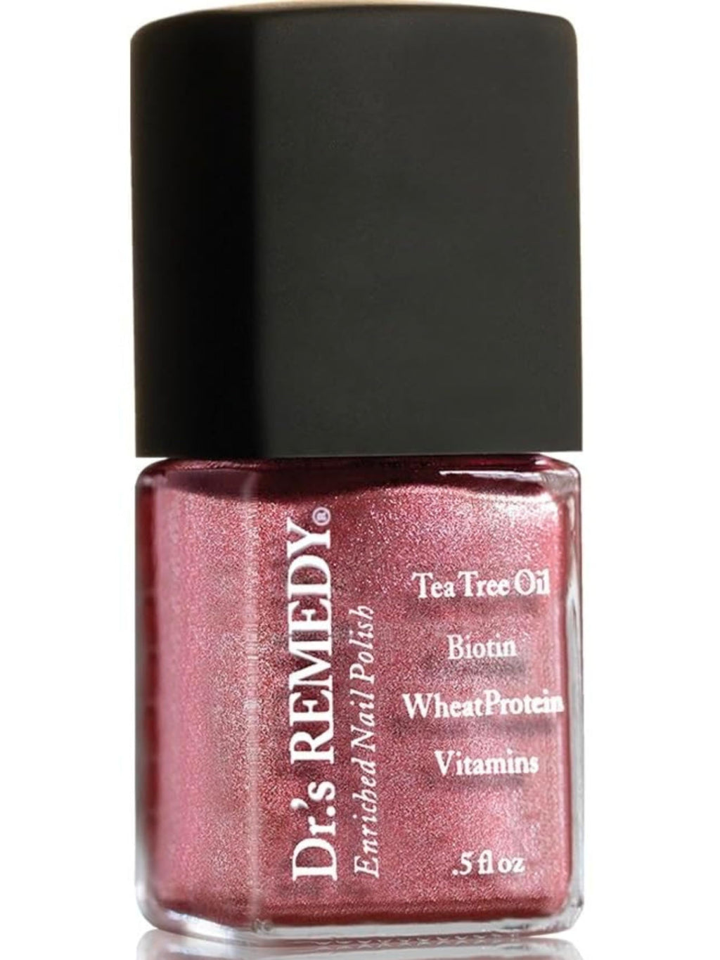 Dr.’s Remedy Enriched Nail Polish – Reflective Rose, 24-Free, Non-Toxic, All-Natural, Doctor Formulated
