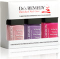 Dr.’s Remedy 3 Pack Nail Polish Kit – Hop To It, Be Hopeful Trio | Non-Toxic Organic Nail Strengtheners