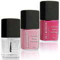 Dr.'s Remedy 3 Pack Nail Polish Kit – Think Positive Trio (Two-in-One Nail Strengthener) in POSITIVE Pink & HOPEFUL Hot Pink