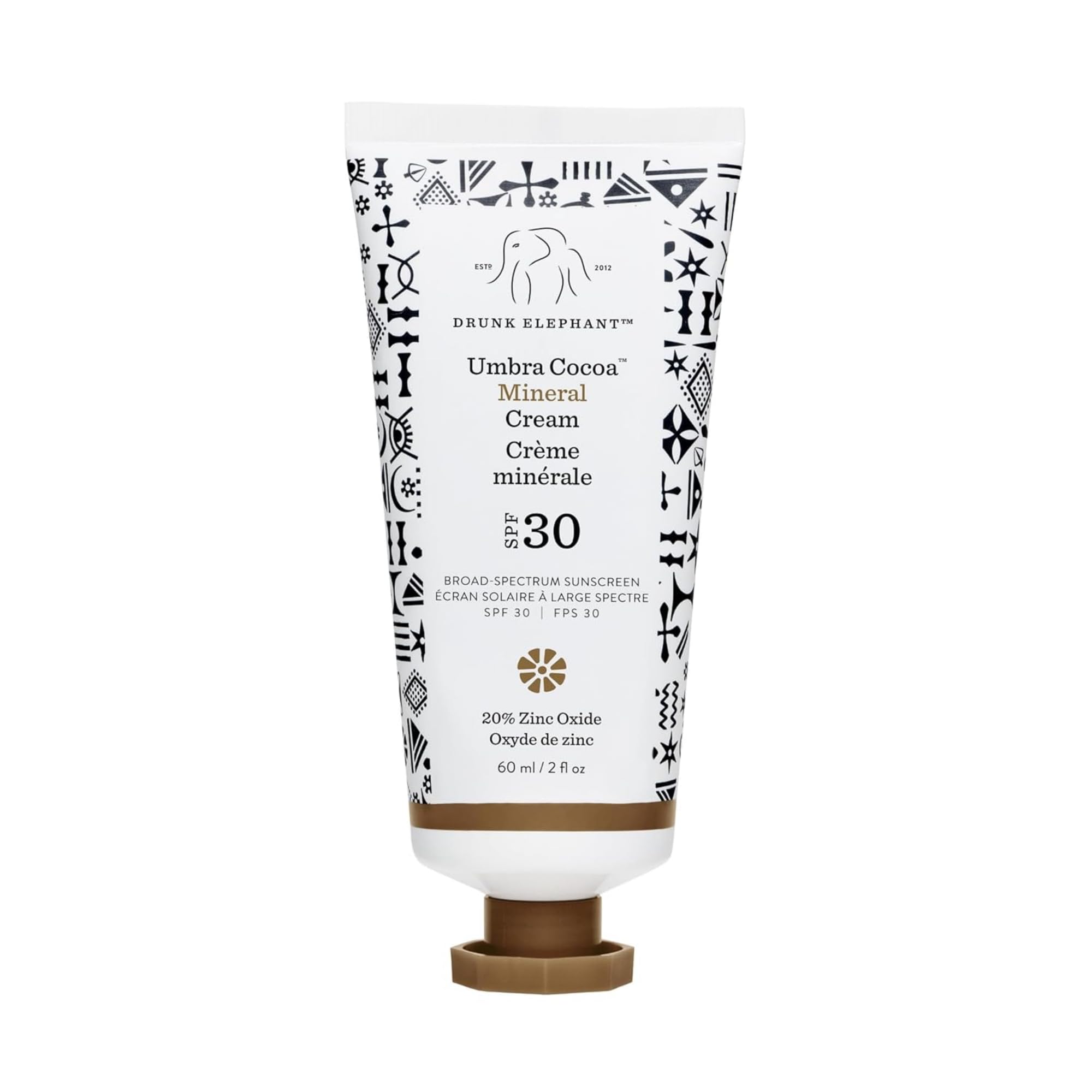 Drunk Elephant Umbra Cocoa Mineral Cream SPF 30 – Clean Mineral Sunscreen