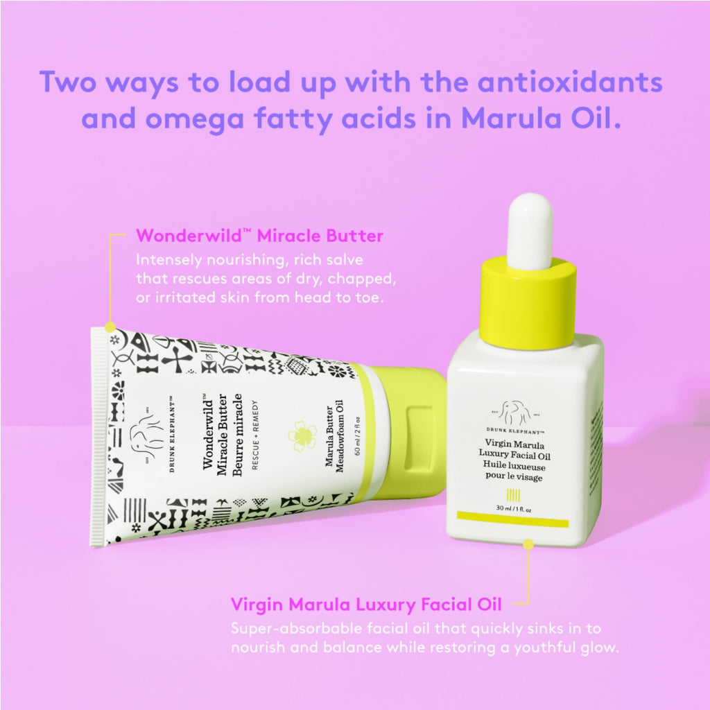 Drunk Elephant Wonderwild Miracle Butter 20ml – Ultra-Luxe Skin Salve | Clean, Cruelty-Free Skincare