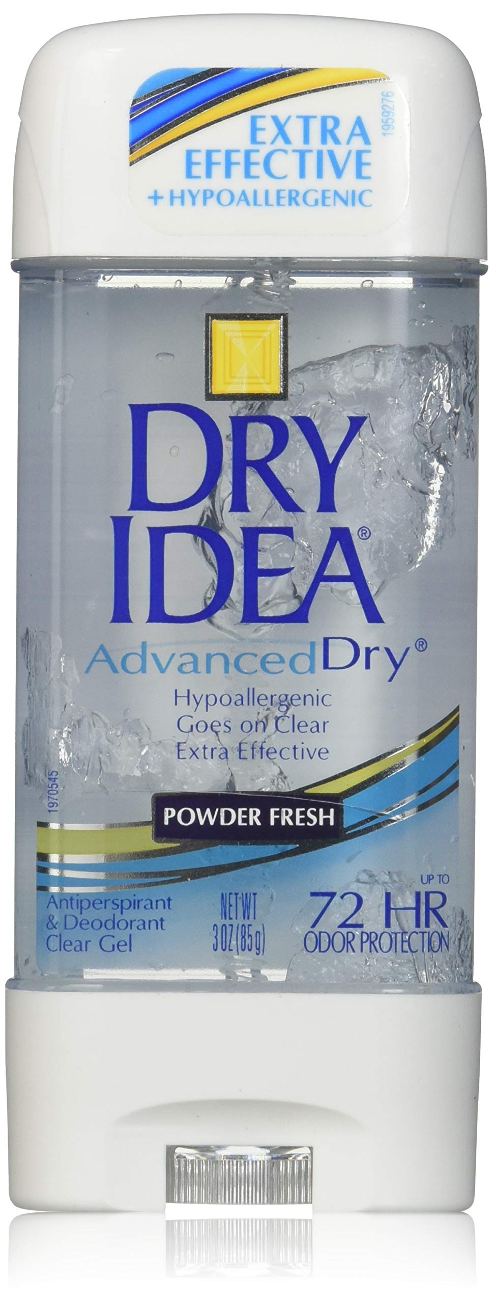 Dry Idea Advanced Dry Powder Fresh Gel 3 oz – Pack of 9, 72-Hour Odor & Wetness Protection