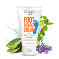 dryyd Foot Powder Cream Lotion Deodorant – Talc-Free 5oz Tube with Tea Tree & Peppermint