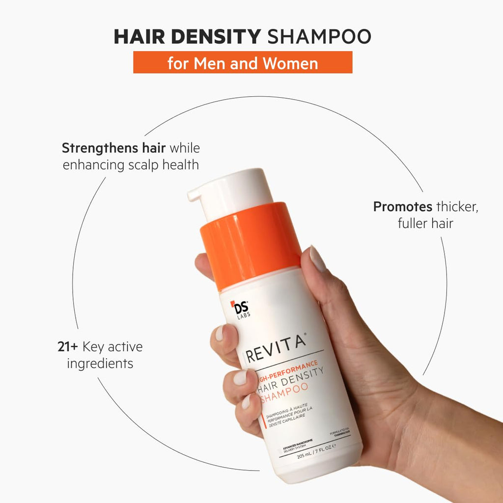DS Laboratories Revita Shampoo & Revita Tablets Kit – Scalp First Cleanse & Daily Hair Support