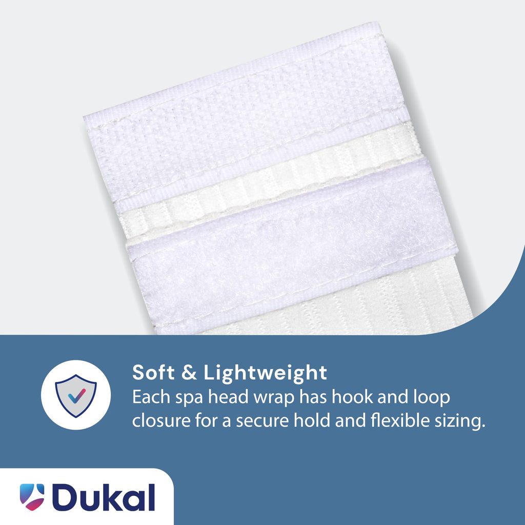 Dukal Disposable Stretchable Headband with Closure – 48 Count