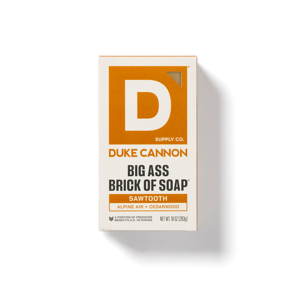 Duke Cannon Large Bar Soap Bundle – 4 Pack (Gun Smoke, Buck Moon, Sawtooth & Bourbon)