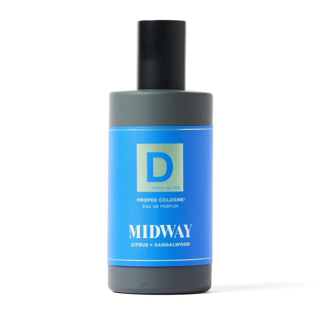 Duke Cannon Proper Cologne Midway – Citrus & Cedarwood | 1.7 fl oz