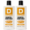 Duke Cannon Sawtooth 2-in-1 Hair Wash – Gentle Cleansing Shampoo & Conditioner for Men, 14 oz, 2-Pack