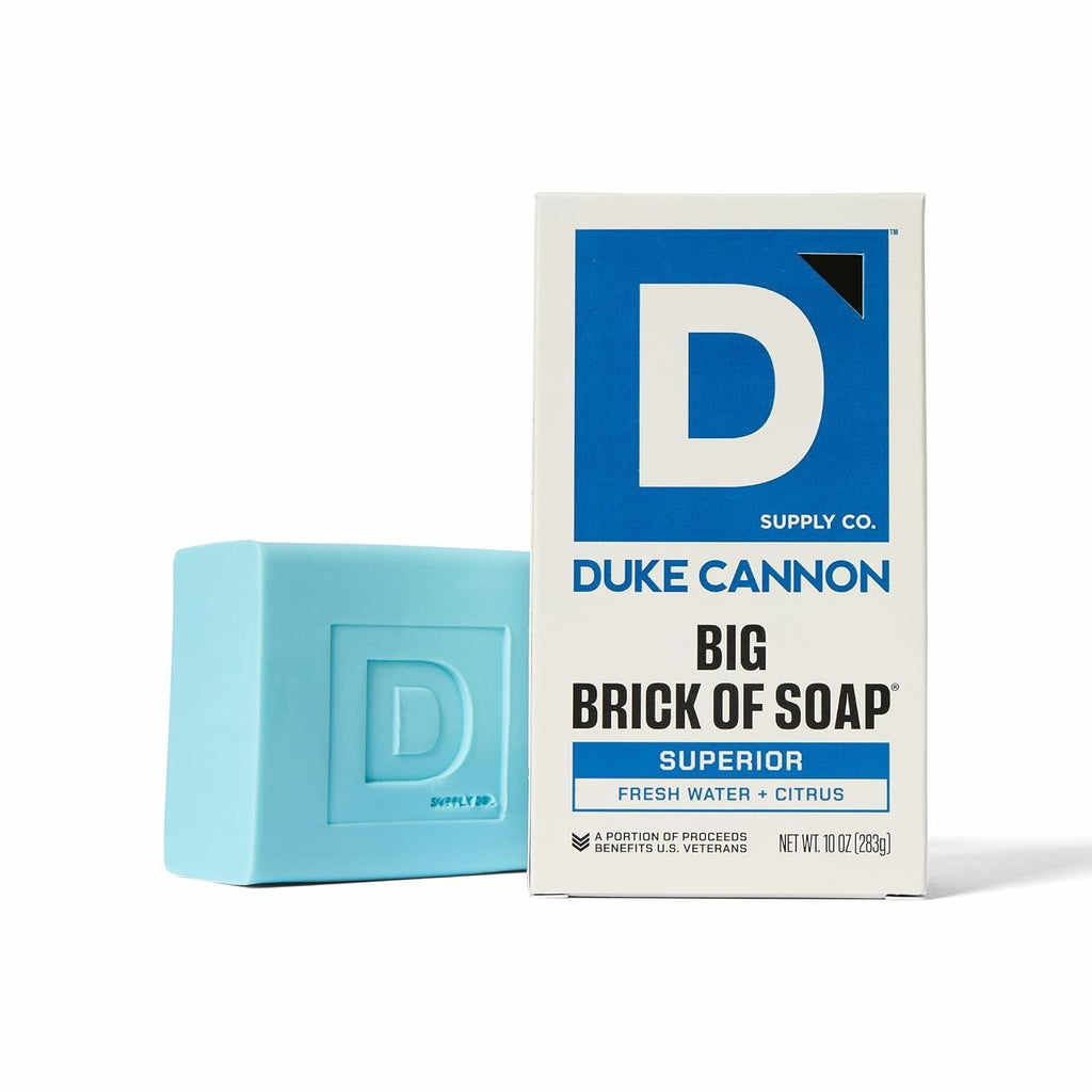 Duke Cannon Ultimate Freshness Soap 3-Pack: Midnight Swim, Superior & Naval Diplomacy (10 oz)