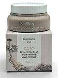 DumiDang Ginseng Red Bean Pore Refining Wash Off Mask – 4.94 oz