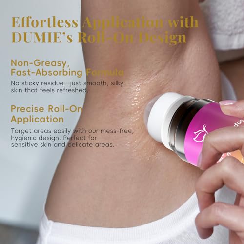 Dumie Cyperus Rotundus Serum Roll-On – Ingrown Hair & Razor Bump Care (60ml)