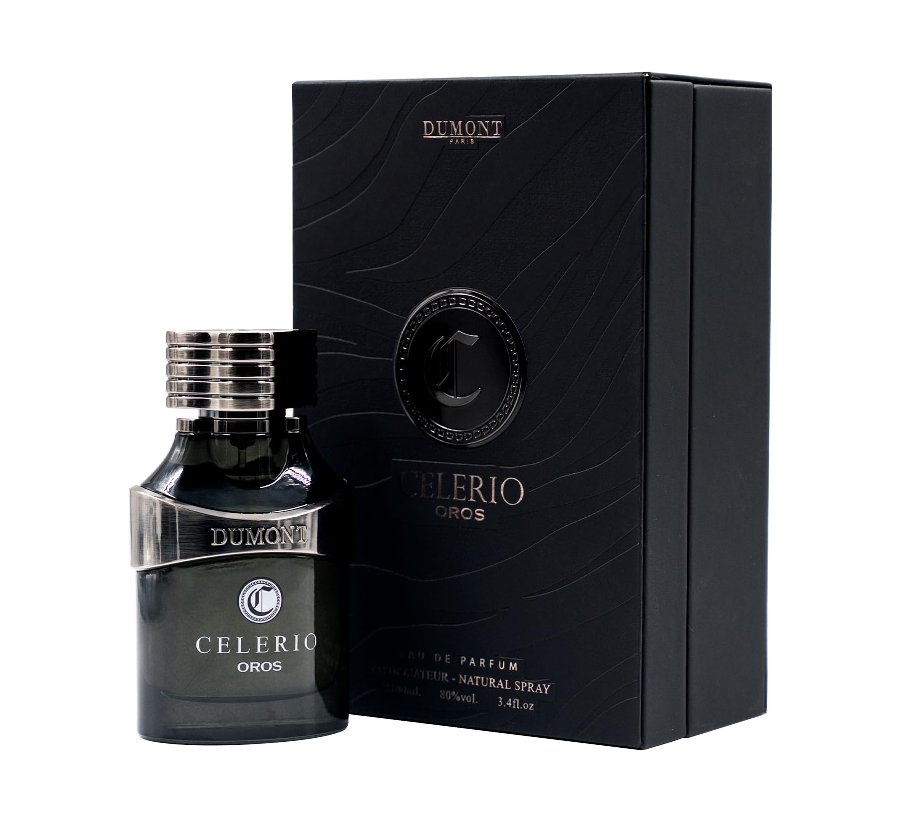 Dumont Celerio Oros Eau De Perfume – Unisex, Long-Lasting, 3.4oz (80% Fragrance Volume)