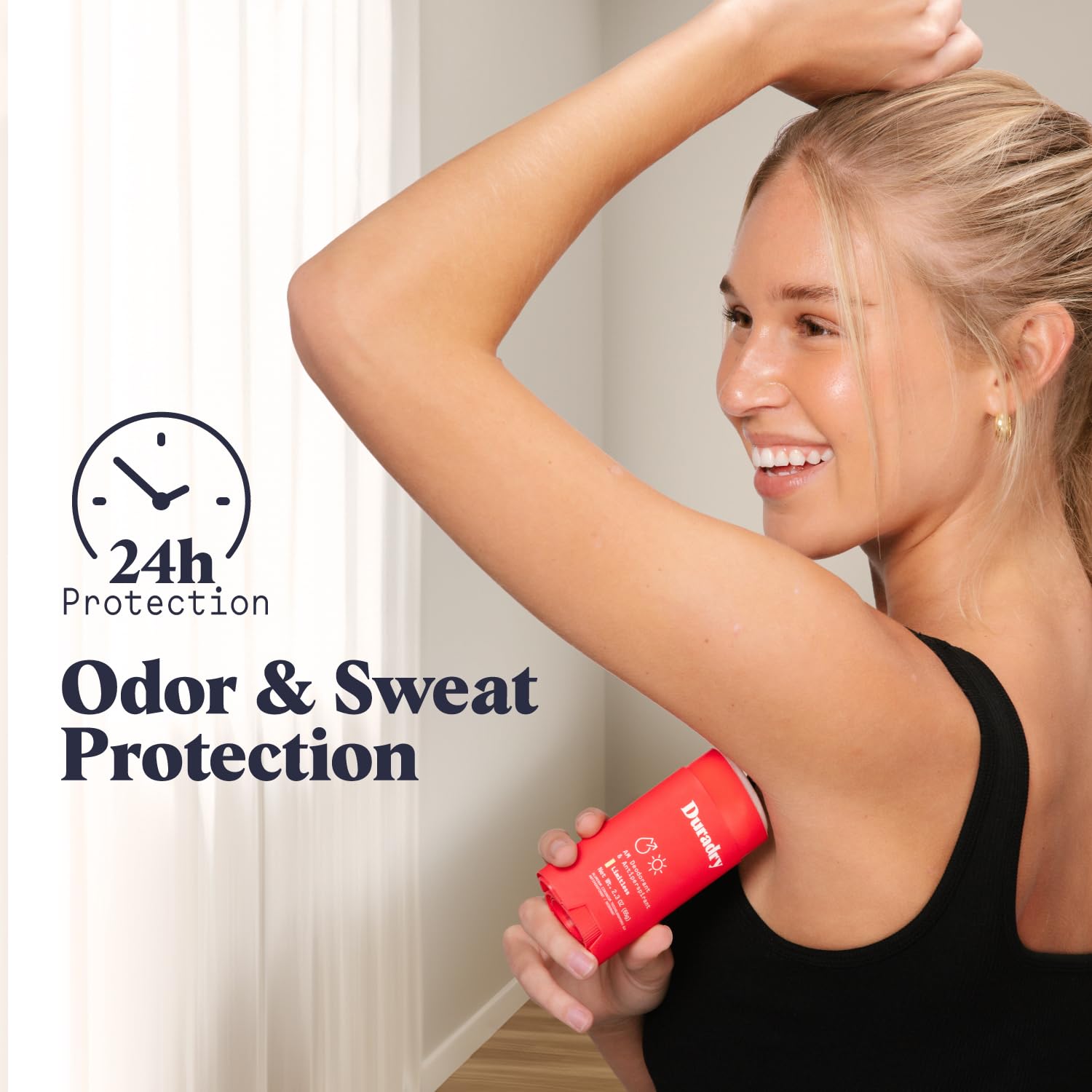 Duradry Clinical-Strength Antiperspirant for Women and Men – Clear Sky (Crisp Pear + Vanilla) – 3-Pack