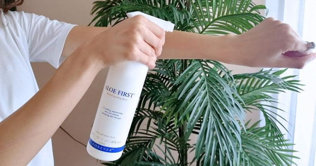 DurbaLife Sunburn Relief Bundle: Aloe First 16.9 oz + Cooling After Sun Gel (20 ml)