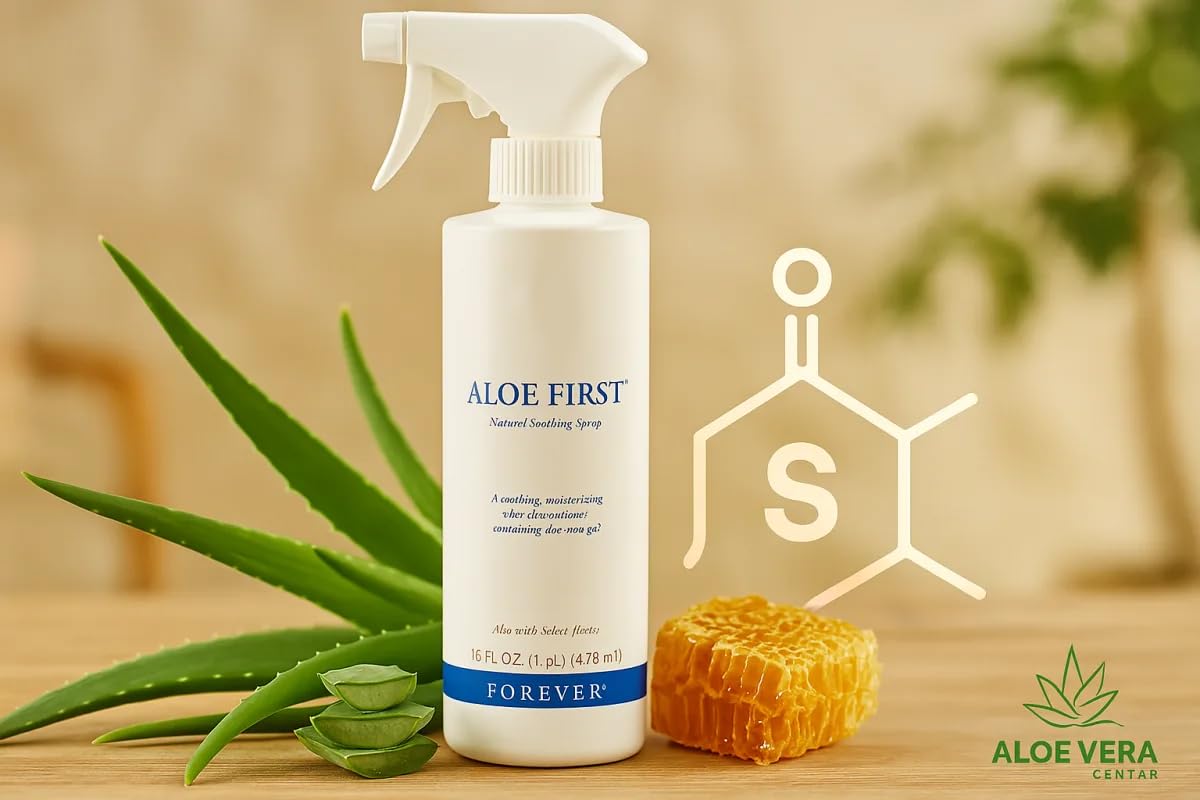 DurbaLife Sunburn Relief Bundle: Aloe First 16.9 oz + Cooling After Sun Gel (20 ml)