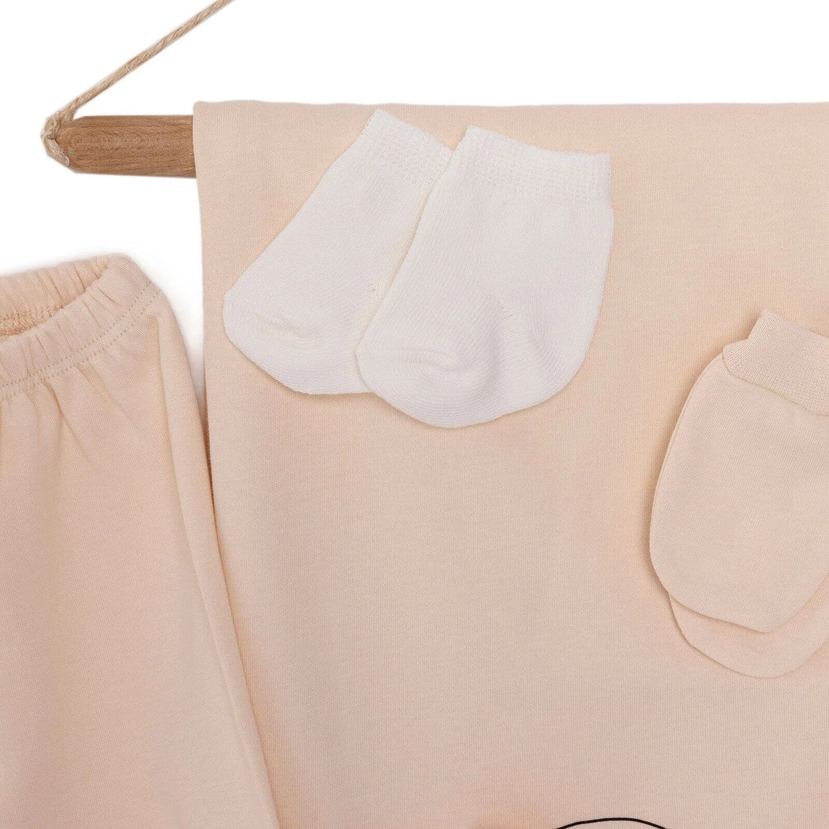 HelloBaby 10 Piece Bow Tie Detail Baby Hospital Bag Set (Newborn)