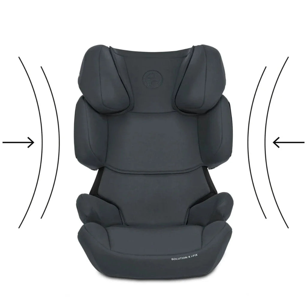 Cybex Solution X i-Fix Group 2/3 Car Seat - Cobblestone Grey