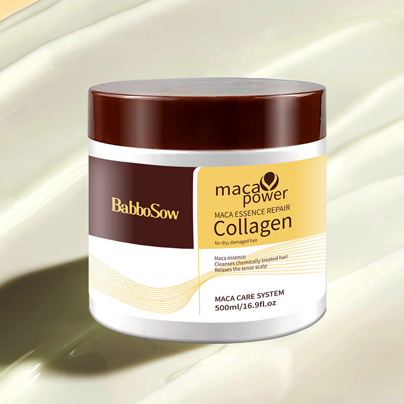 Collagen Moisturising Hair Mask - Deep Conditioning Treatment for Dry, Frizzy Hair