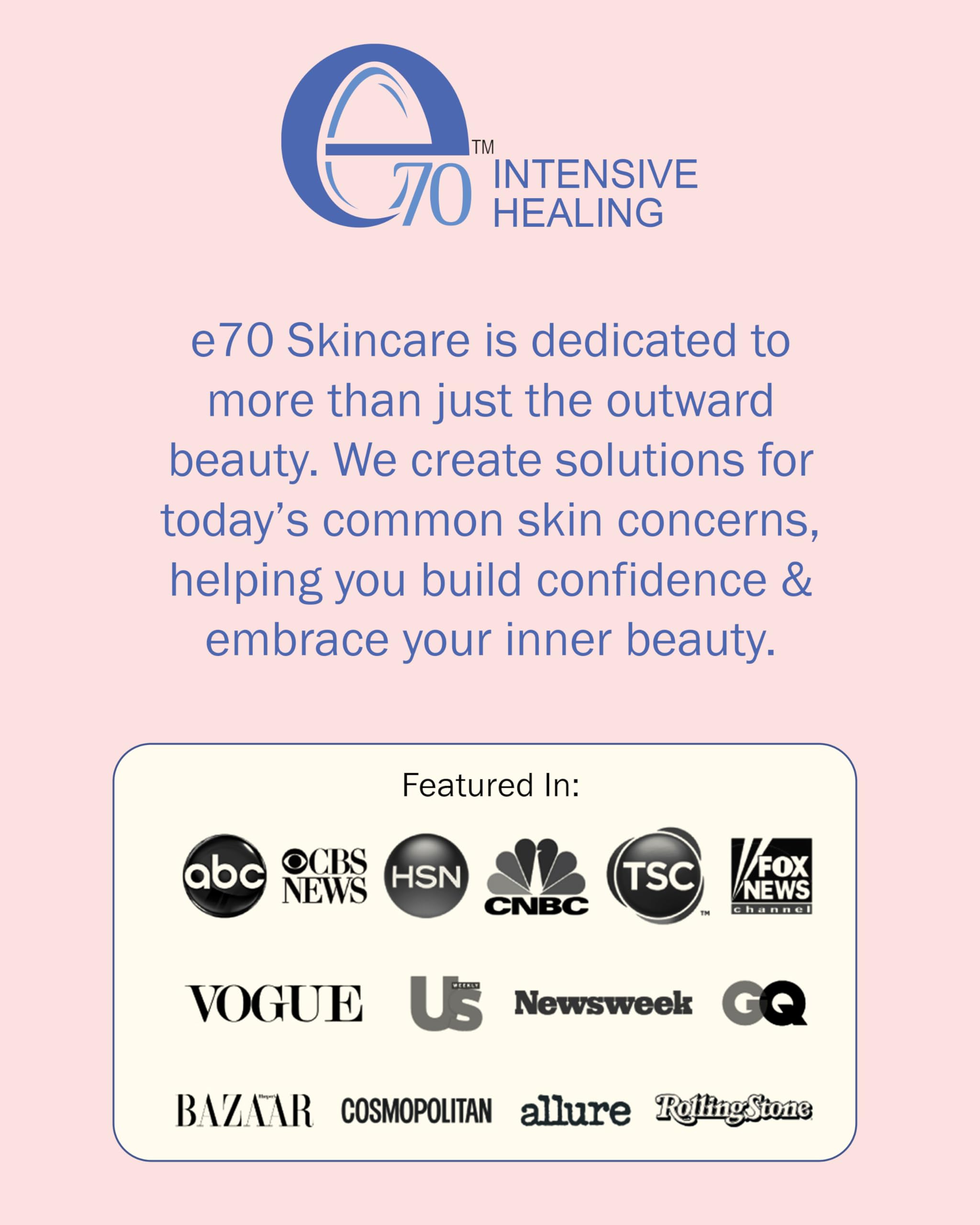 e70 Rosacea Treatment Serum – 10% Azelaic Acid, Niacinamide & HA | Made in USA
