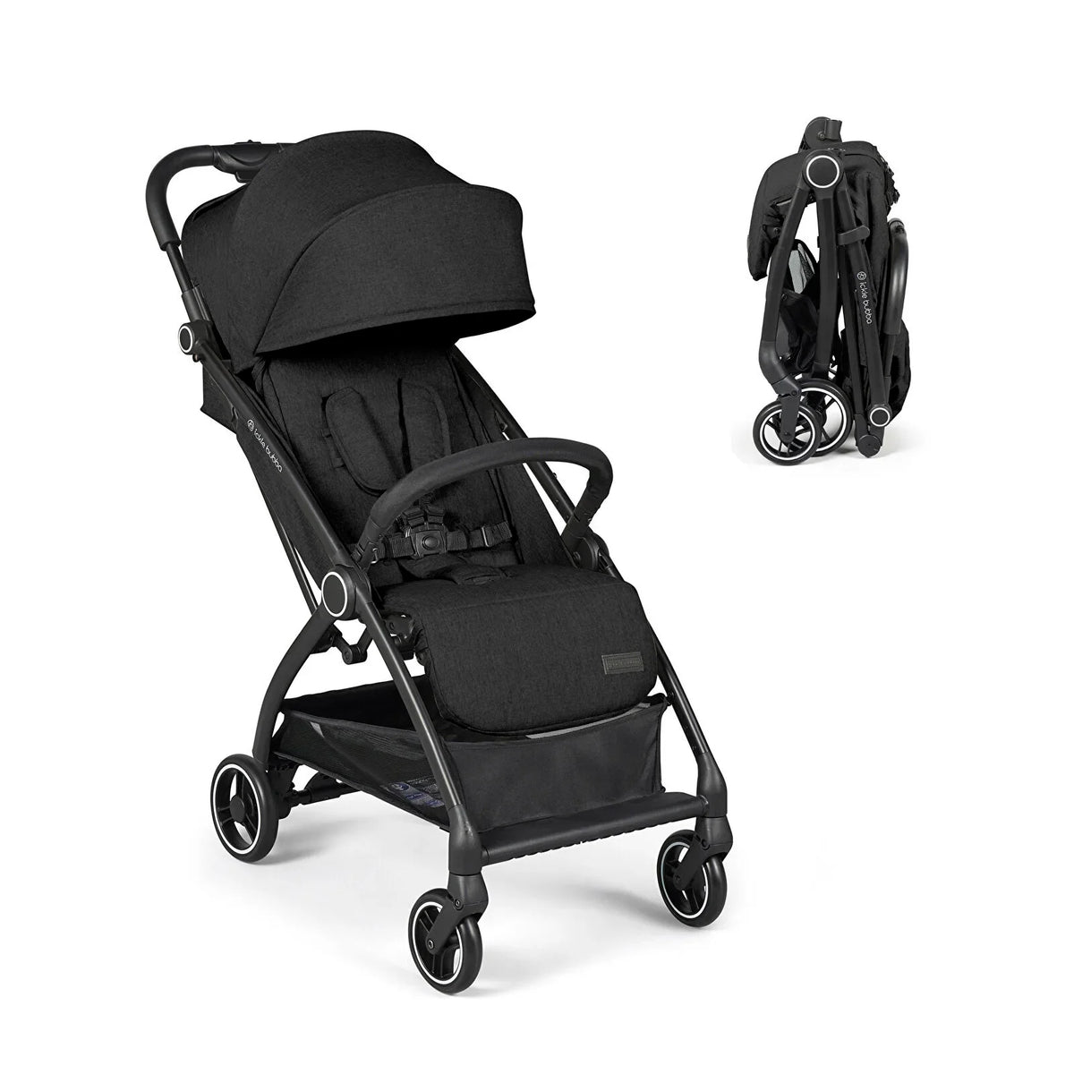 Ickle Bubba Aries Autofold Stroller - Black