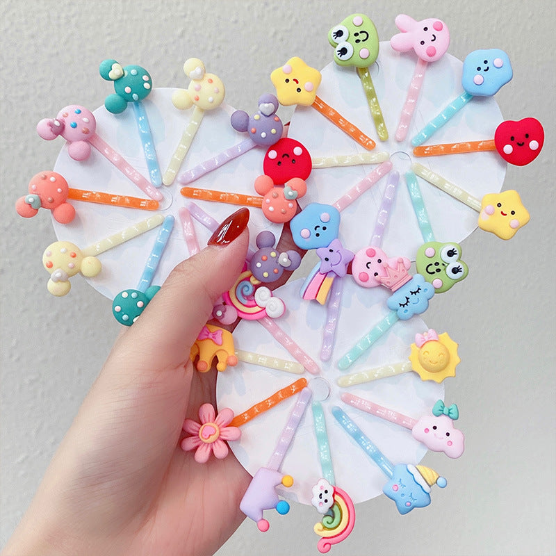 Princess-Style Hair Clip for Girls
